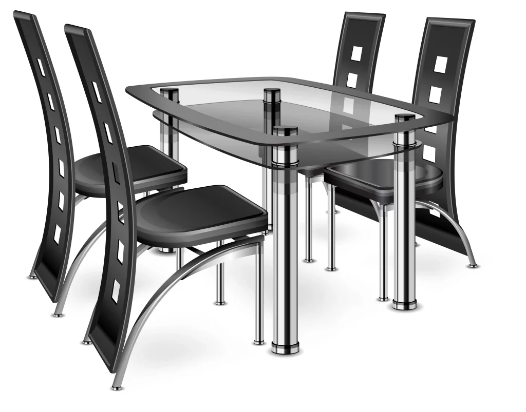 jídelní stůl-kovový