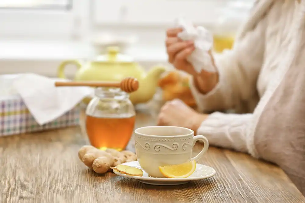 Jak se zbavit kašle - Udělejte si zázvorový čaj